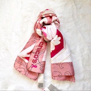NWT Chico’s Silk Scarf (LIMITED EDITION)